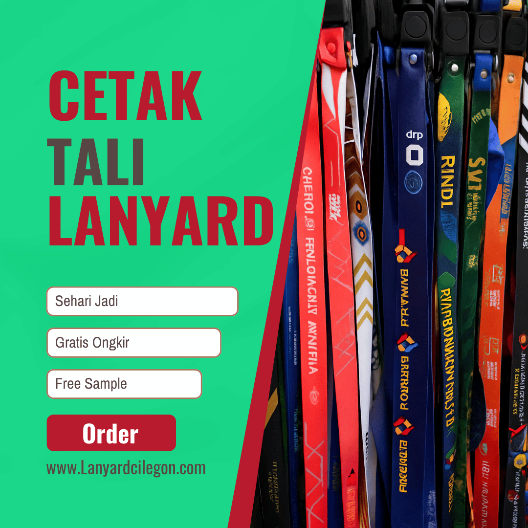 Jual Tali Lanyard Cilegon Berkualitas Premium